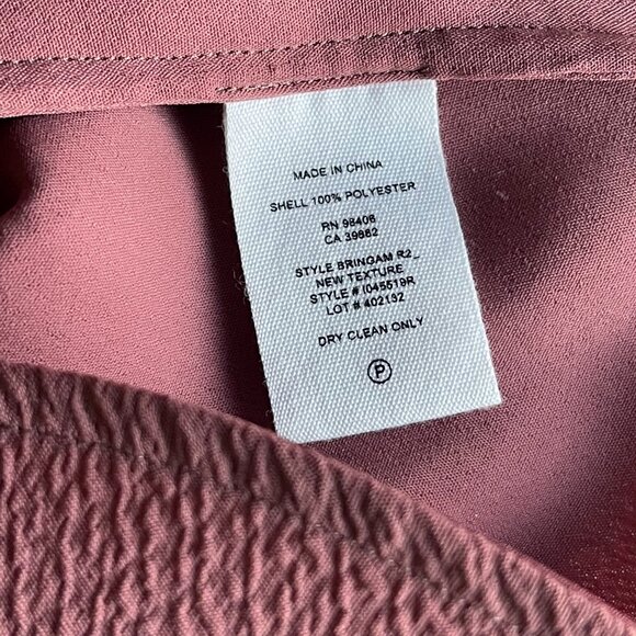 Theory Pink Tank Top , Size XS/0 (P) - Picture 4 of 8